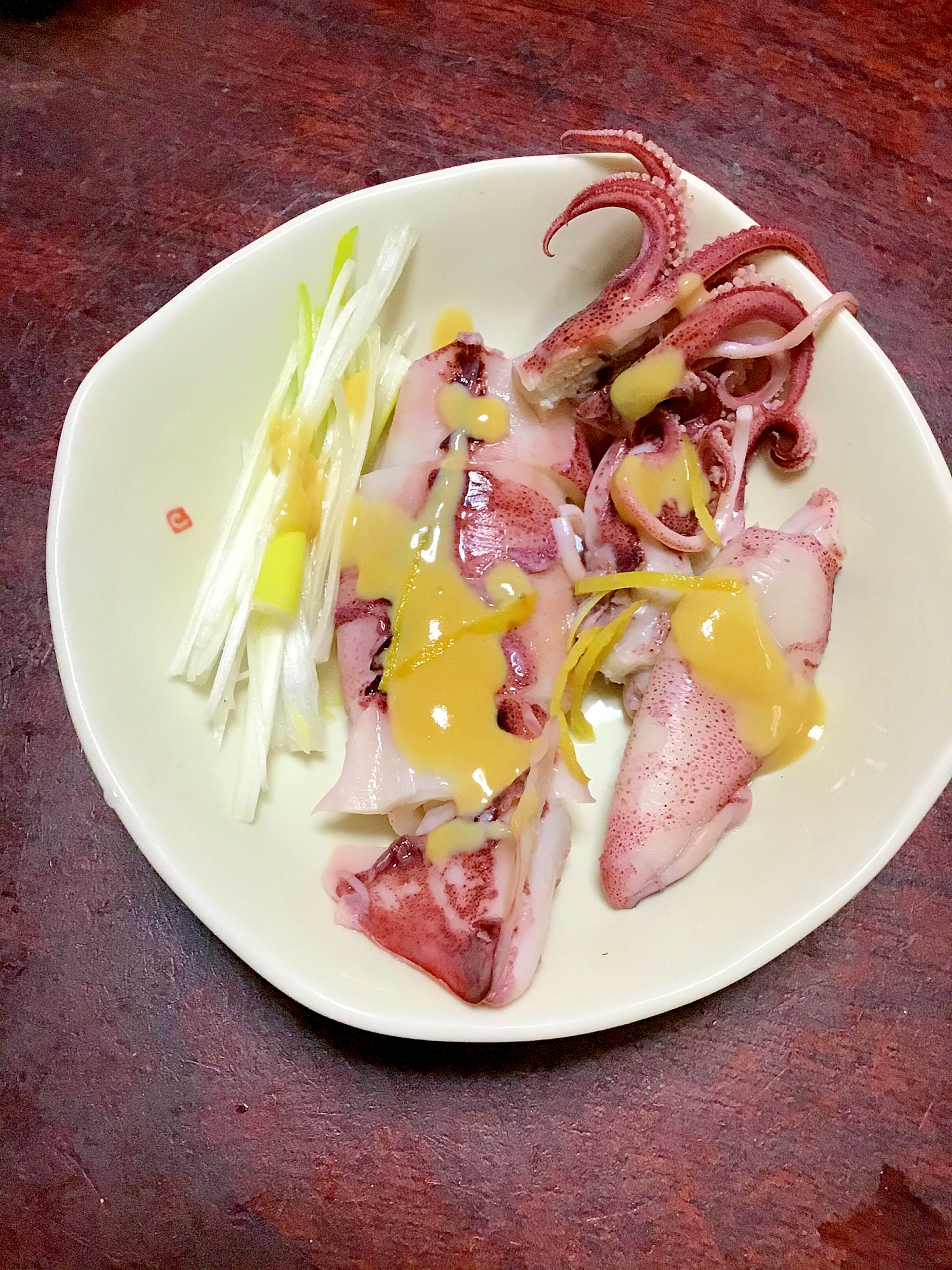 小イカのボイルの酢味噌掛けwith白髪ねぎ レシピ 作り方 By とりあえず乾杯 楽天レシピ 小イカのボイルの酢味噌掛けwith白髪ねぎ レシピ 作り方 By とりあえず乾杯 楽天レシピ