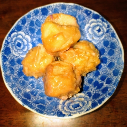下茹で無しでも ほっこり味の染みた里芋煮になりました。ご馳走さまでした♪