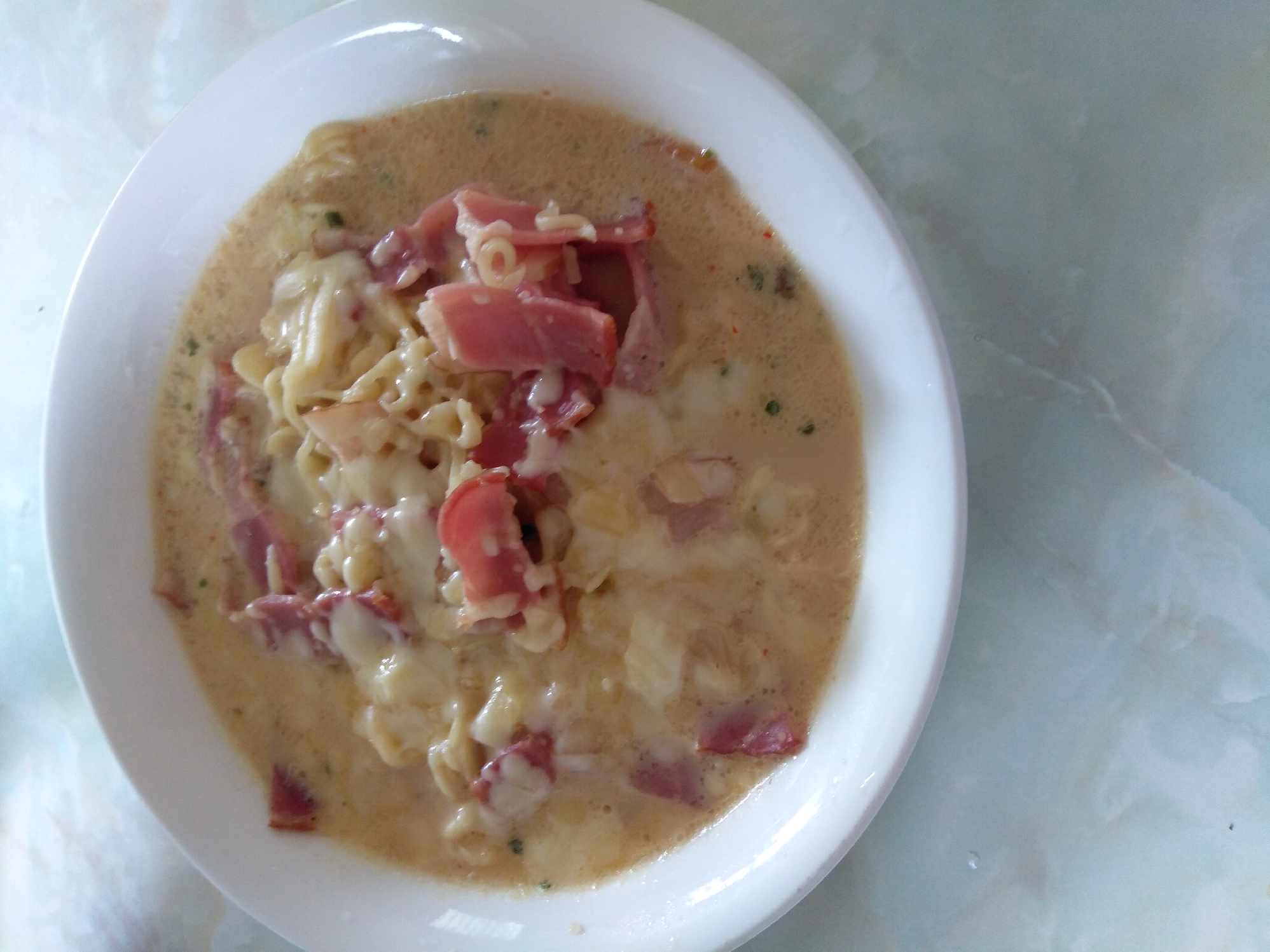 豆乳チーズ味噌ラーメン