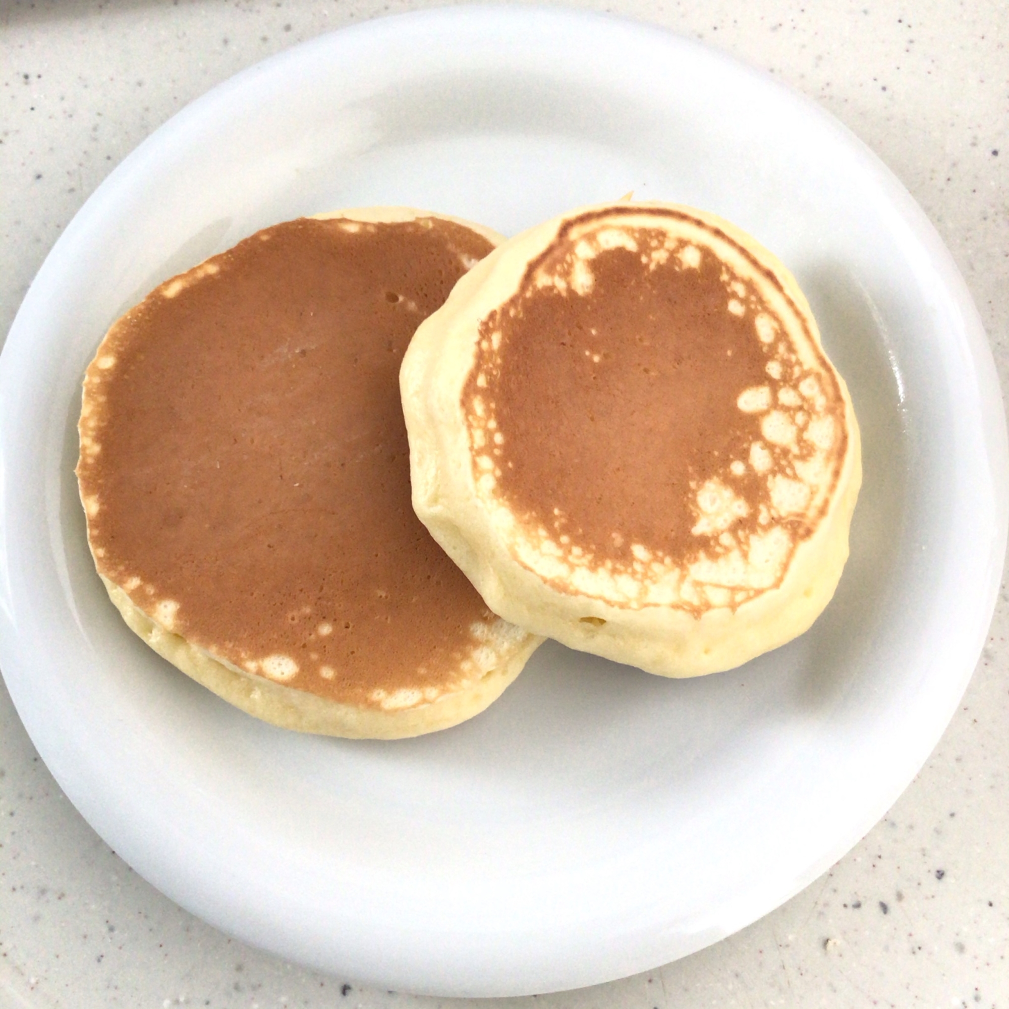 薄力粉で　ホットケーキ