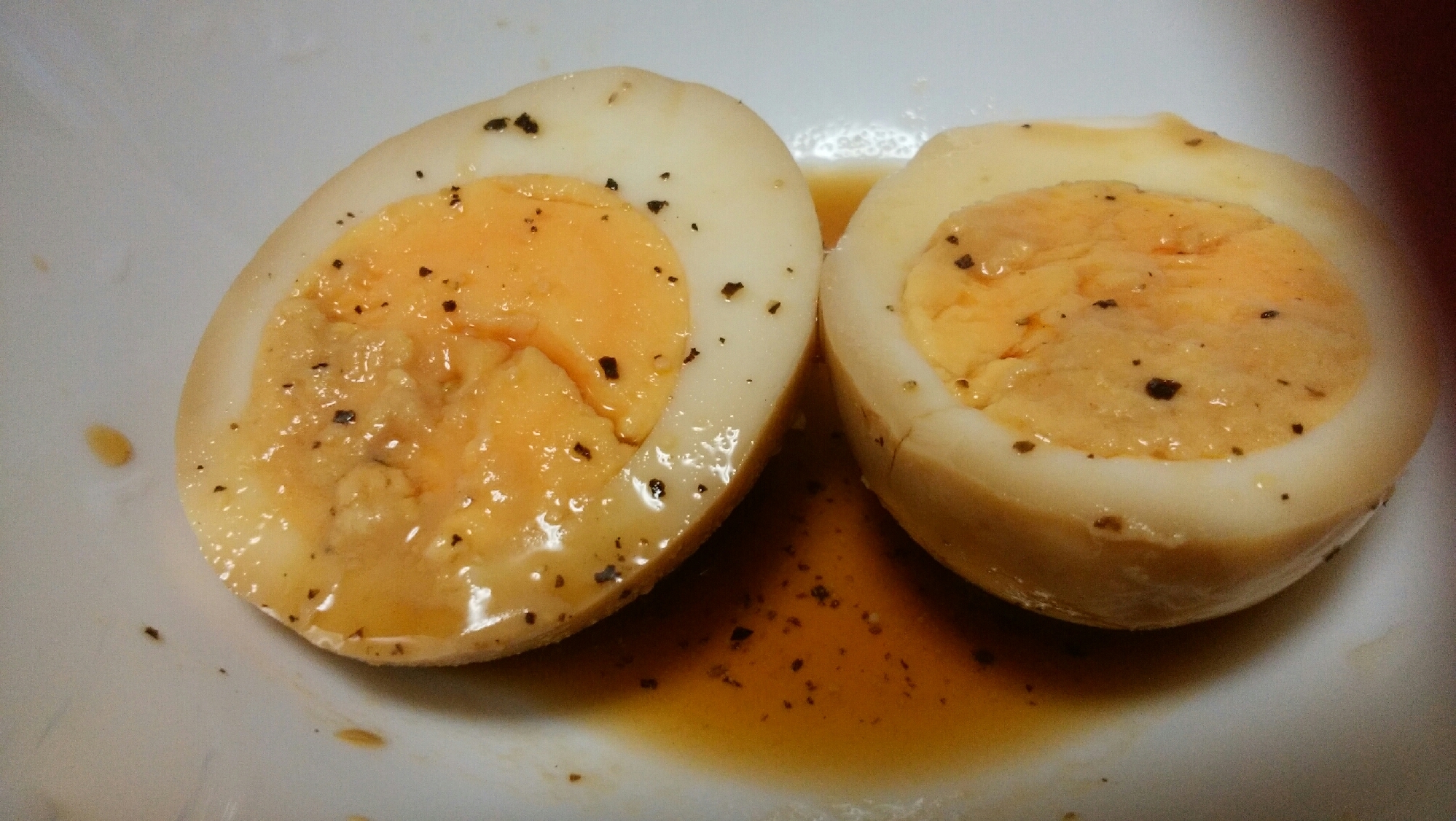 ブラックペッパー味付けたまご レシピ 作り方 By ssii 楽天レシピ