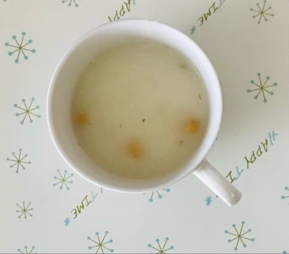 牛乳不要！市販のホワイトシチュールーで白菜スープ