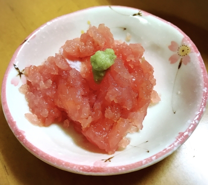 マグロのたたき☆