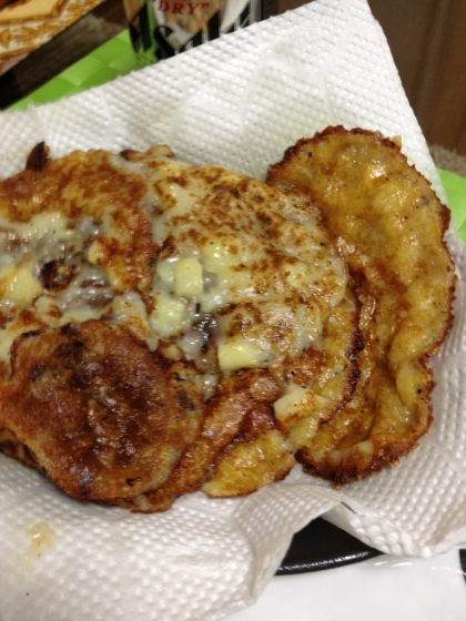 薄く焼いたものはパリパリで、厚く焼いたものはモチモチですね(=´∀｀)人(´∀｀=)
また作らせて下さいね！