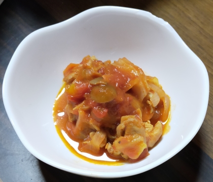 ☆鶏もも肉と野菜・きのこのトマト煮☆