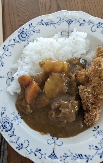 カレーのトッピングに！
美味しくいただきました❣