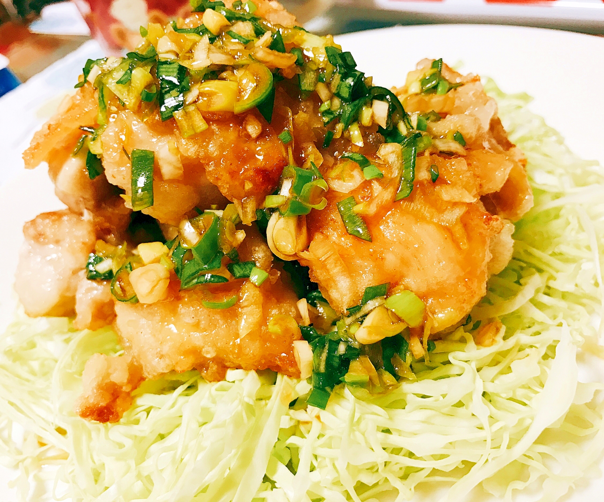 タレも簡単 揚げない油淋鶏 レシピ 作り方 By ゆなったん 楽天レシピ