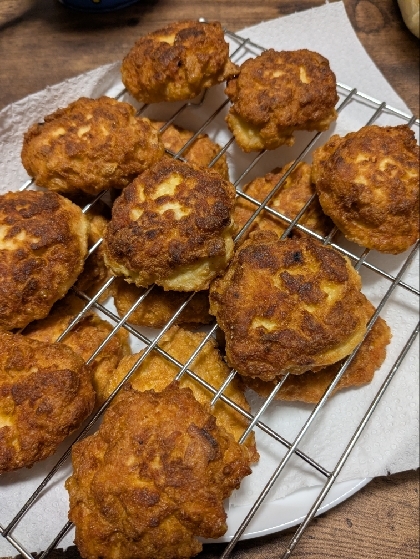 生おから入り!!簡単チキンナゲット