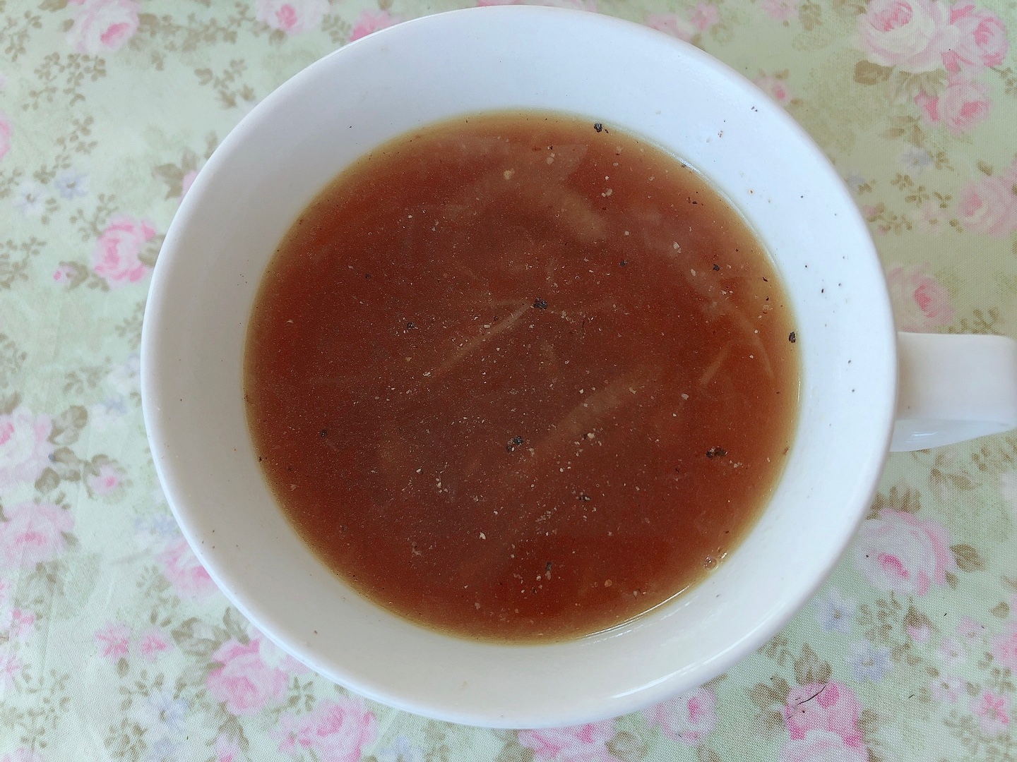 隠し味がポイント!オニオンスープ