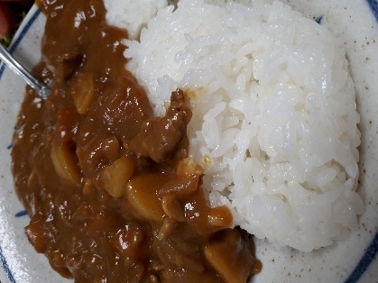 我が家の素朴なカレーライス☆