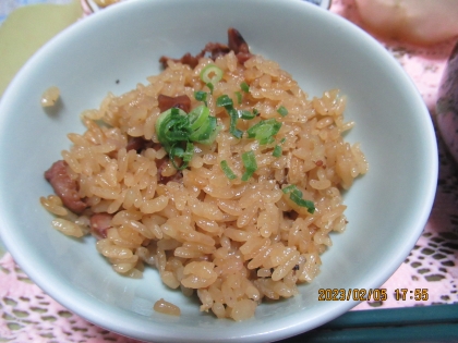 餅入りで簡単おこわ風♪もちもちたこ飯