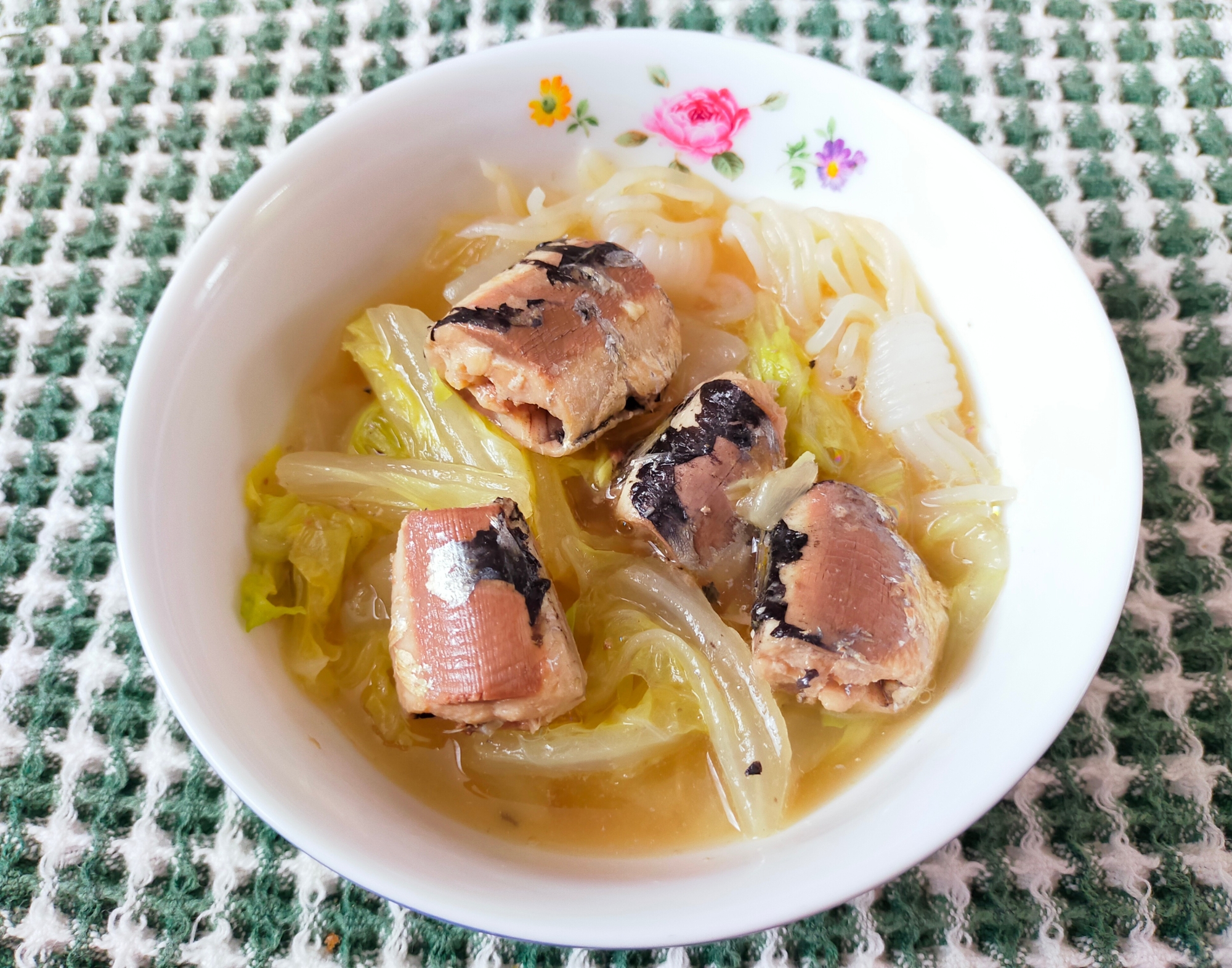 いわし缶と白菜の煮物