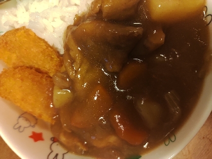 チキンコロッケカレー