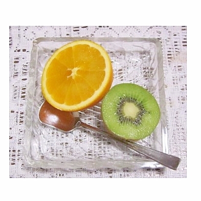 オレンジのはちみつレモン漬け