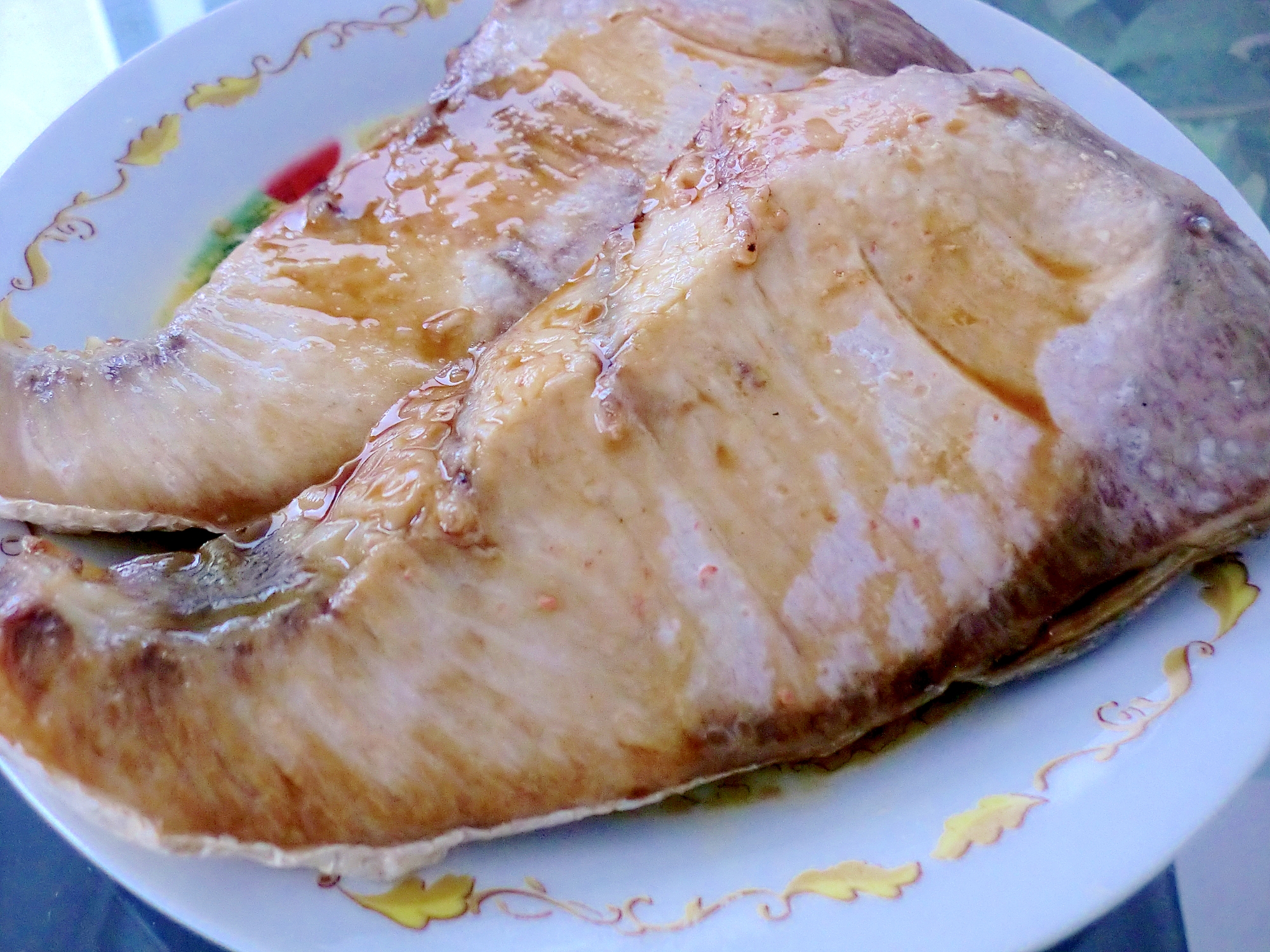 ブリのマヨ醤油麹焼き♪