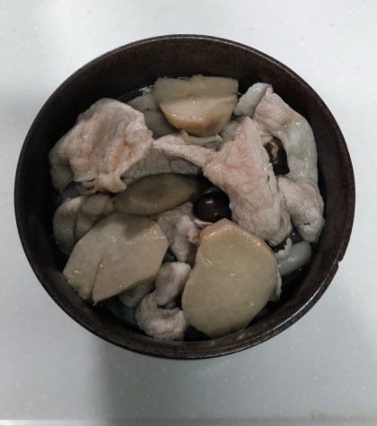 芋煮☆里芋と牛肉の煮物