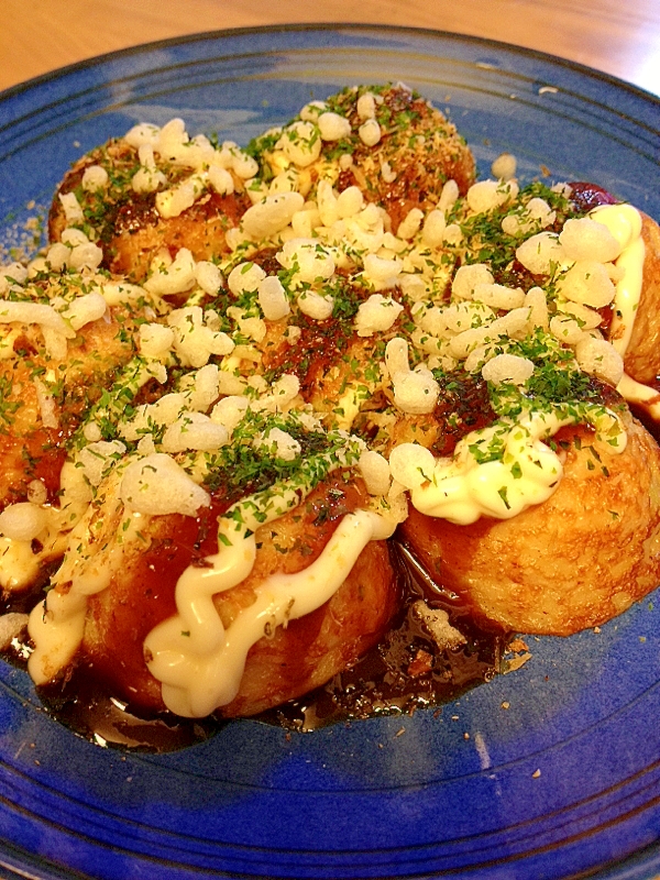 冷凍たこ焼き 我が家の食べ方 ノ レシピ 作り方 By ゴールデンアルジータ 楽天レシピ