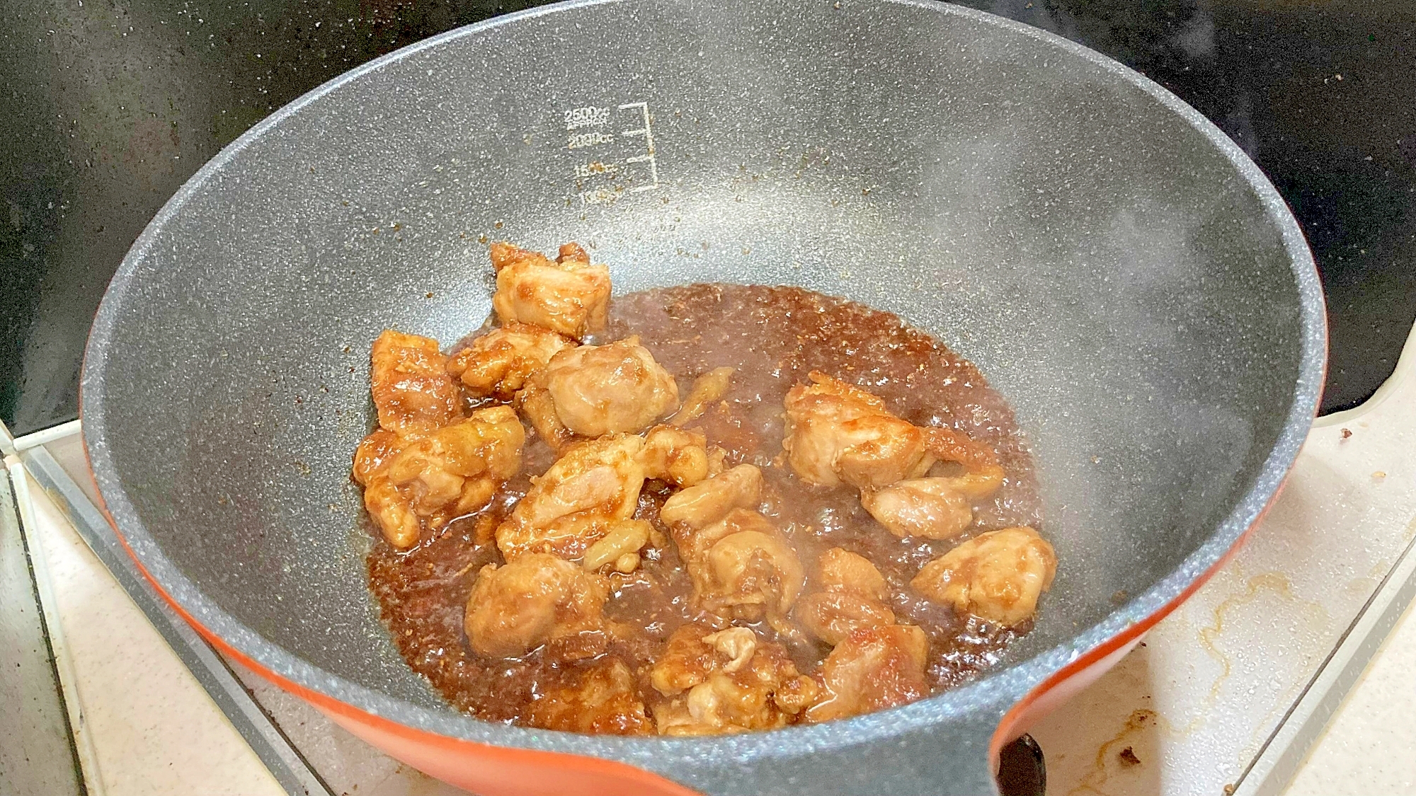 鶏もも肉の生姜照り焼き