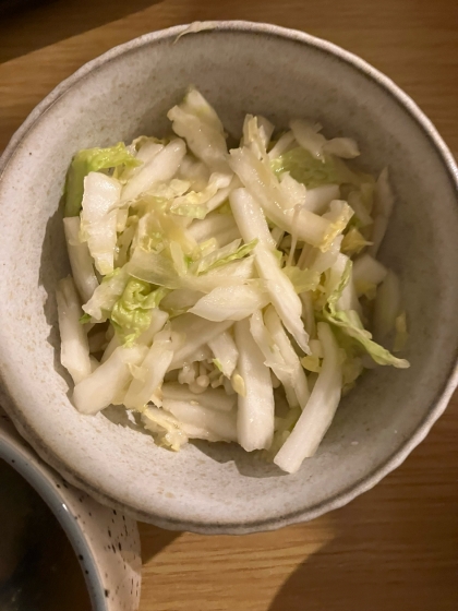 甘酸っぱい★白菜のハニードレッシングサラダ