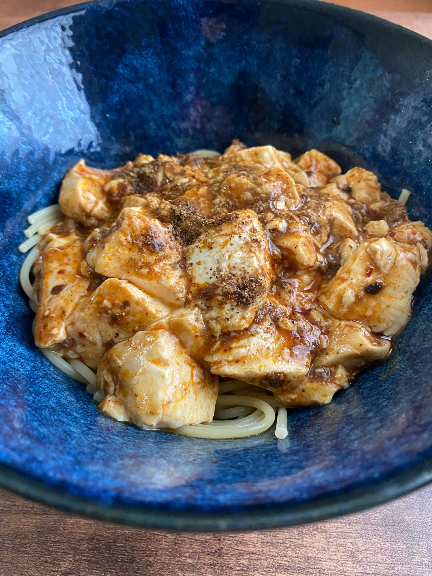 【パスタで作る】麻婆焼きそば