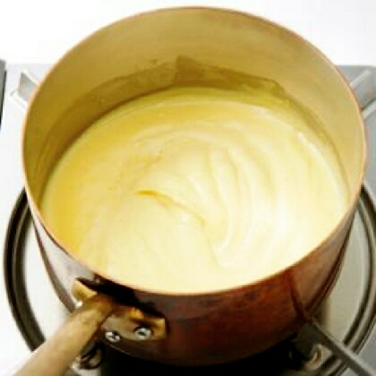 小麦粉なし全卵使用　簡単手作りカスタードクリーム