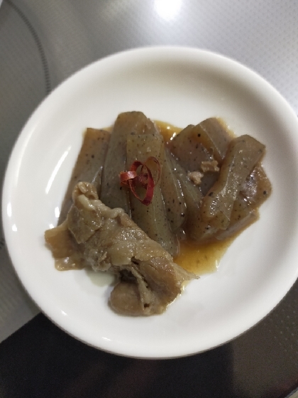 牛肉こんにゃく煮