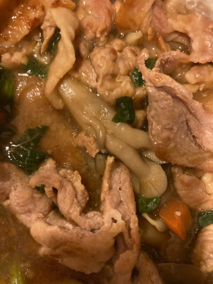 野菜ミックスで(^^)簡単とろ～り中華丼♪