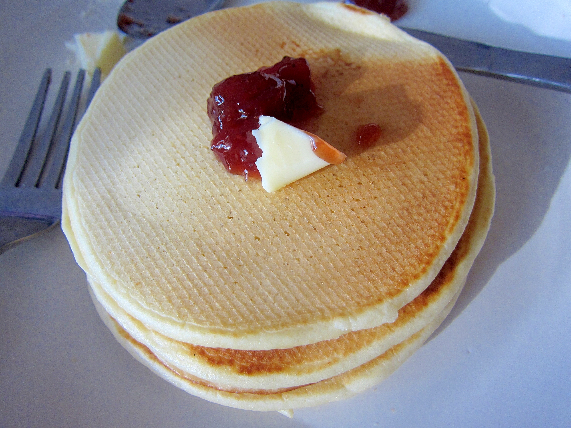 ふわふわパンケーキ レシピ 作り方 By ひなりな0504 楽天レシピ