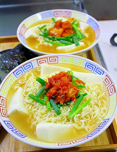 高野豆腐いりキムチラーメン＊簡単