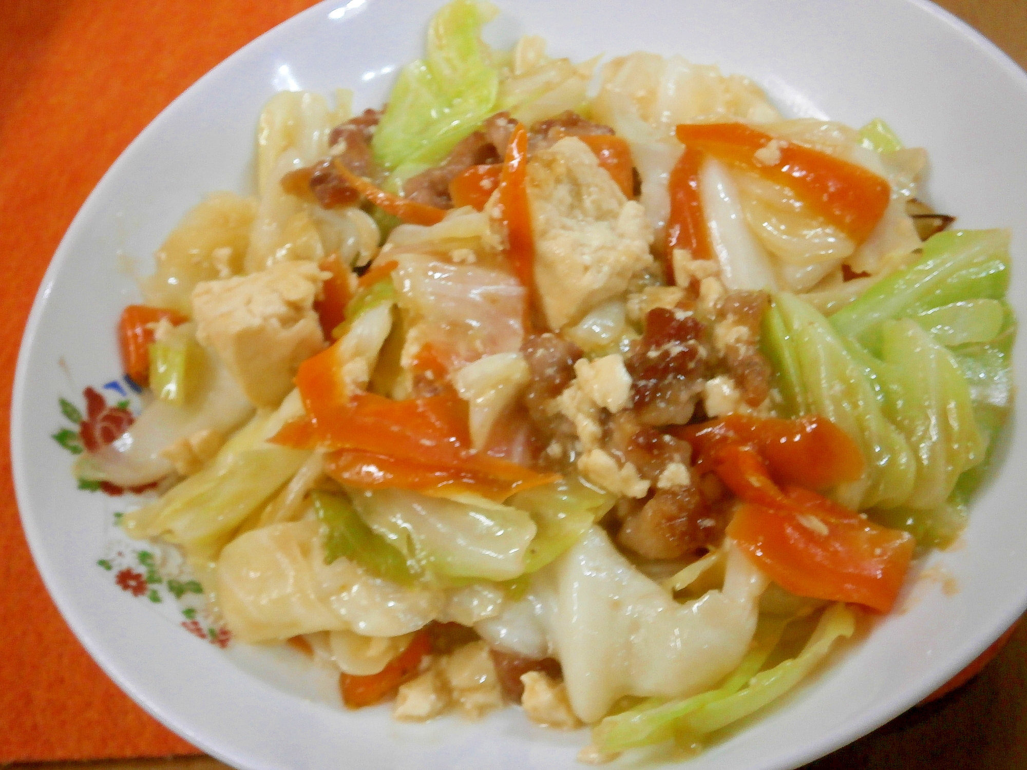 めんつゆで☆肉野菜炒め レシピ・作り方 By なな1151｜楽天レシピ