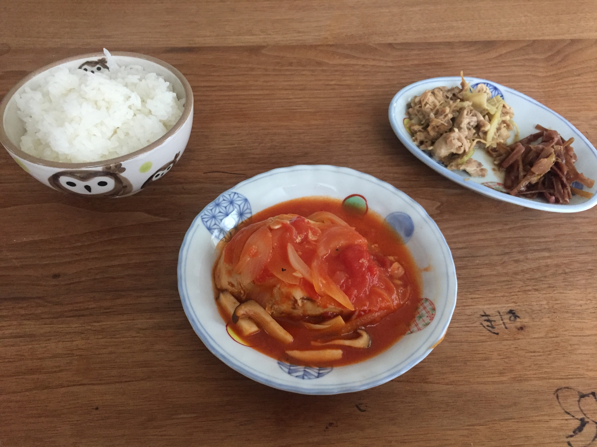 サッカー飯！メカジキのトマト煮