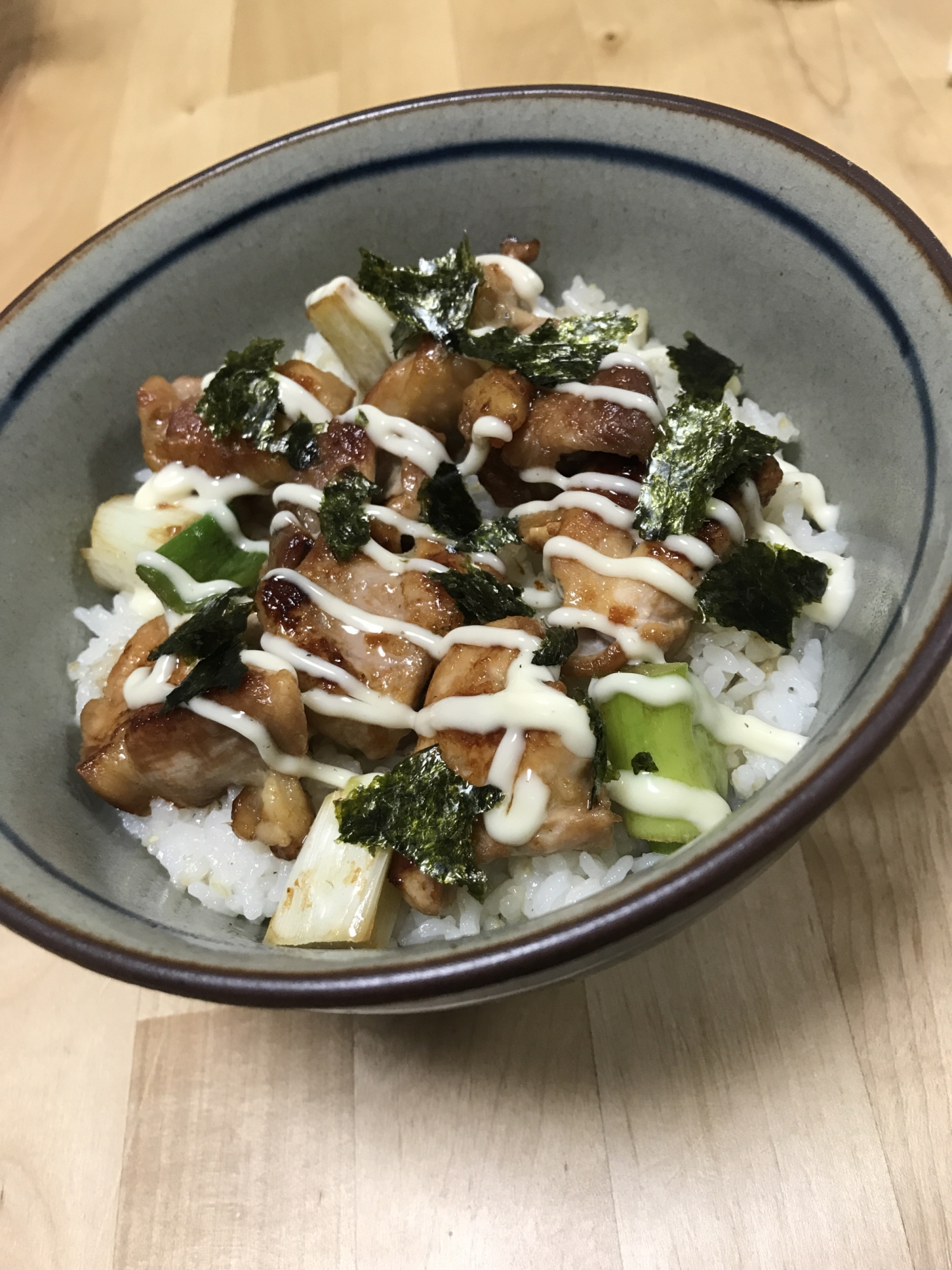 簡単 焼き鳥丼♪フライパンで