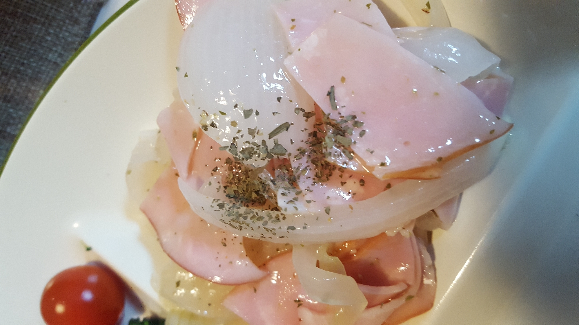 ハムと新玉ねぎのマリネ