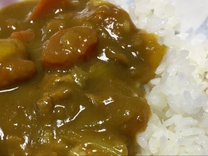 隠し味はきな粉、カレーライス