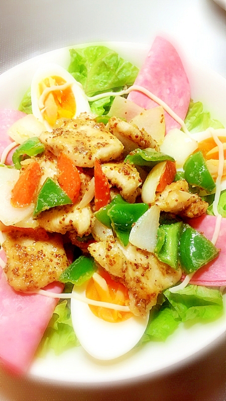 すぐできる やわらか鶏胸肉のハニーマスタード焼き レシピ 作り方 By Bean04 楽天レシピ