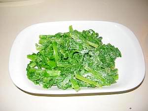 わさび菜のマヨネーズあえ レシピ 作り方 By きもっちもちもち 楽天レシピ わさび菜のマヨネーズあえ レシピ 作り方 By きもっちもちもち 楽天レシピ