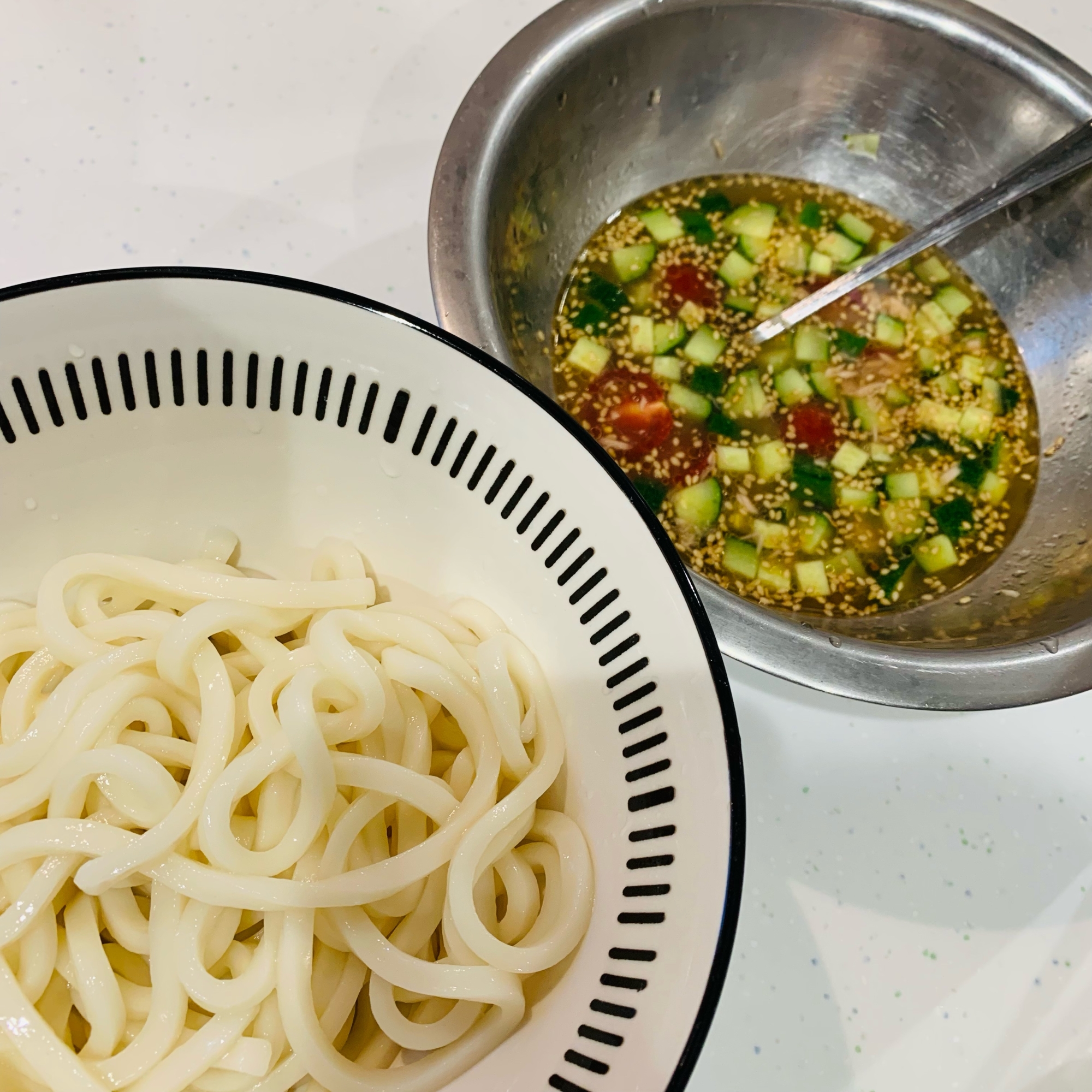 ツナきゅうりの冷やしつけうどん レシピ 作り方 By Jheni 楽天レシピ