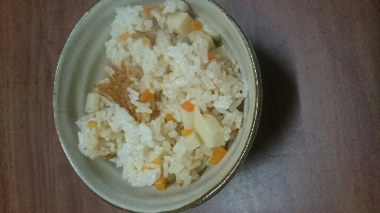 たけのこをもらったので、作ってみました。優しい味でとても美味しかったです。