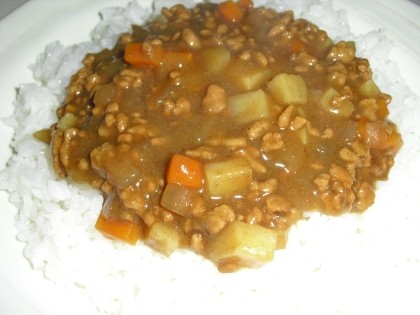 ２０分でできちゃうキーマカレー