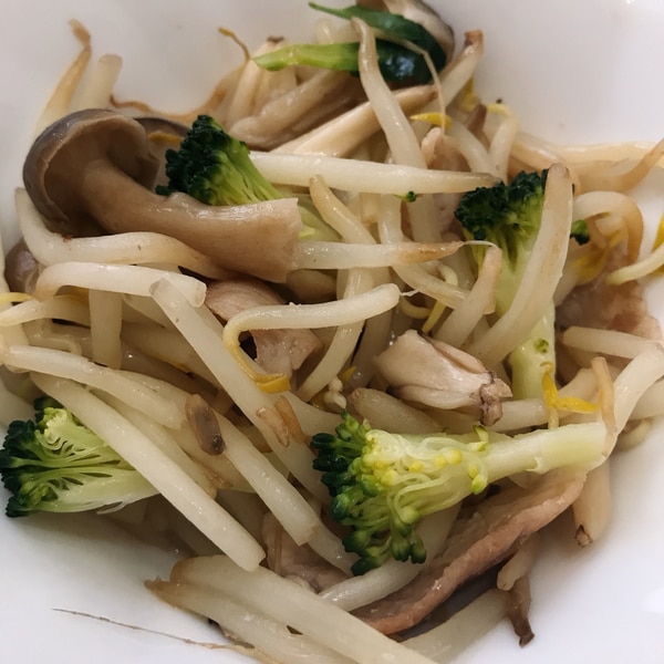 もやしとしめじとブロッコリーの炒め物 レシピ 作り方 By きの2126 楽天レシピ もやしとしめじとブロッコリーの炒め物 レシピ 作り方 By きの2126 楽天レシピ