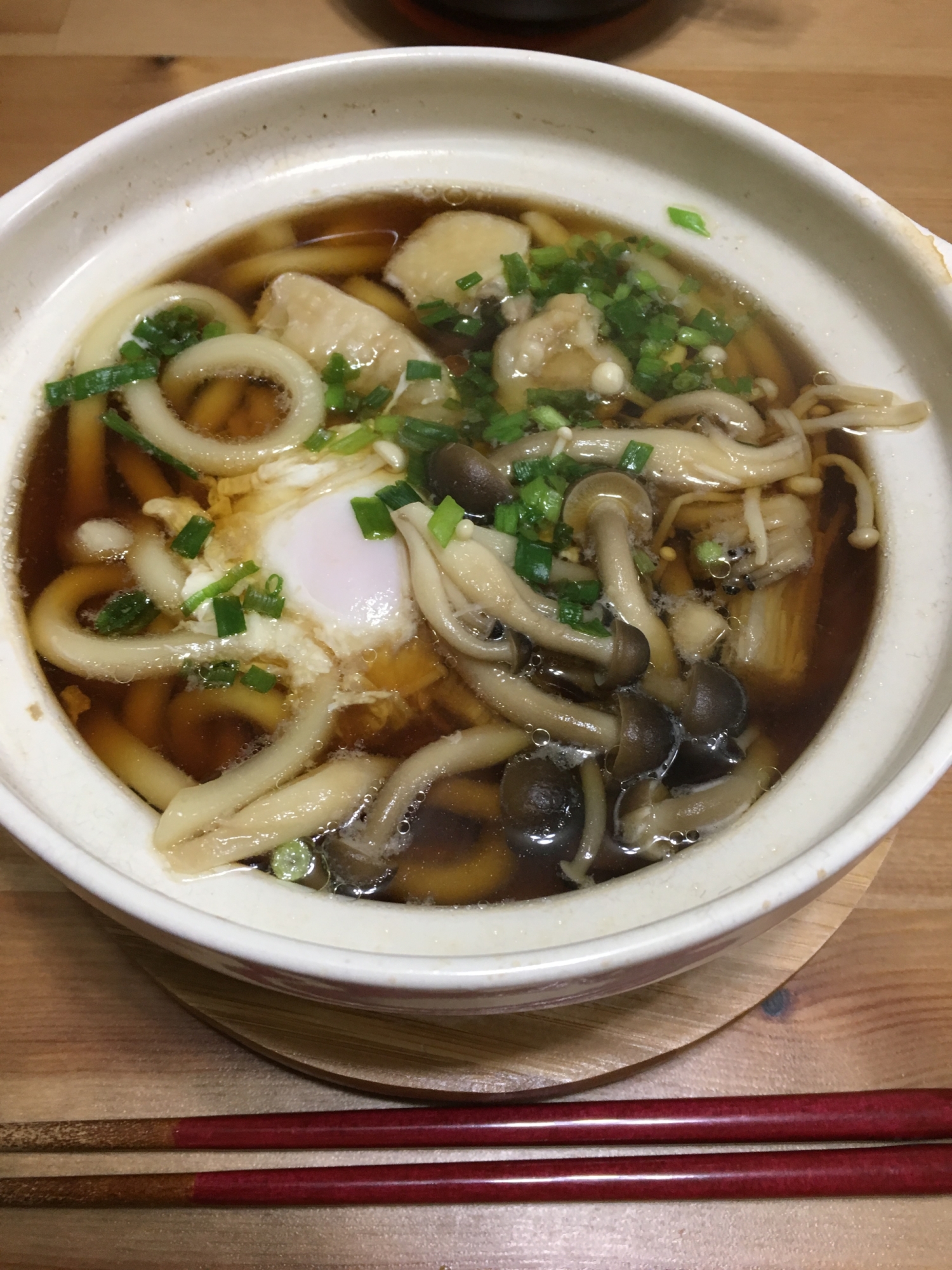 鍋焼きうどん