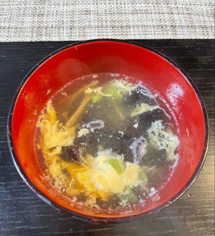 生きくらげのスープ