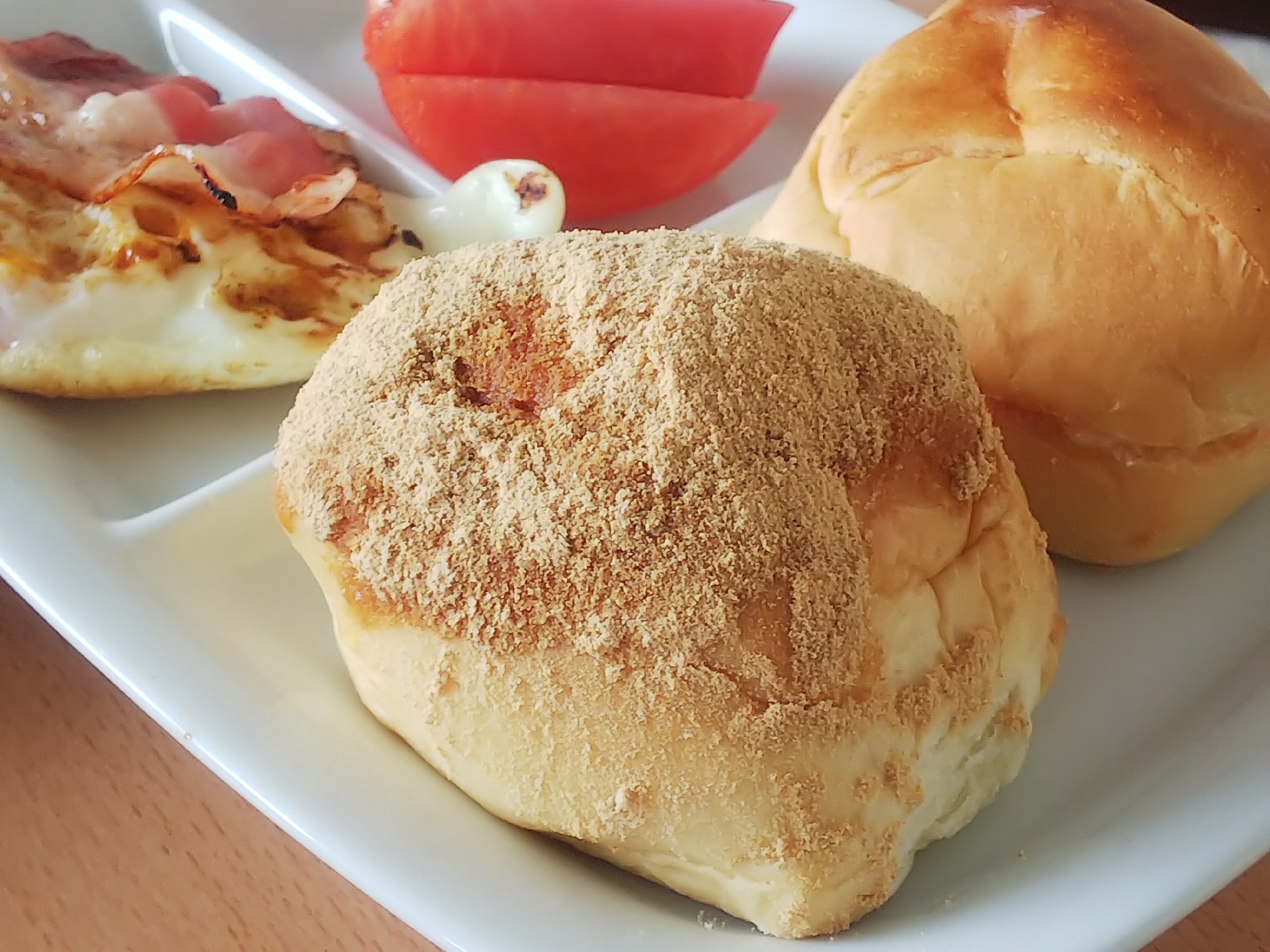 コストコ ディナーロールで 揚げないきなこパン レシピ 作り方 By りんごの台所 楽天レシピ コストコ ディナーロールで 揚げないきなこパン レシピ 作り方 By りんごの台所 楽天レシピ