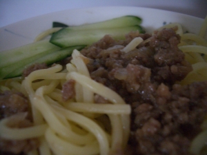 ジャージャー麺