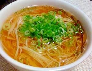 ５分で簡単！！からだにやさしいにゅう麺