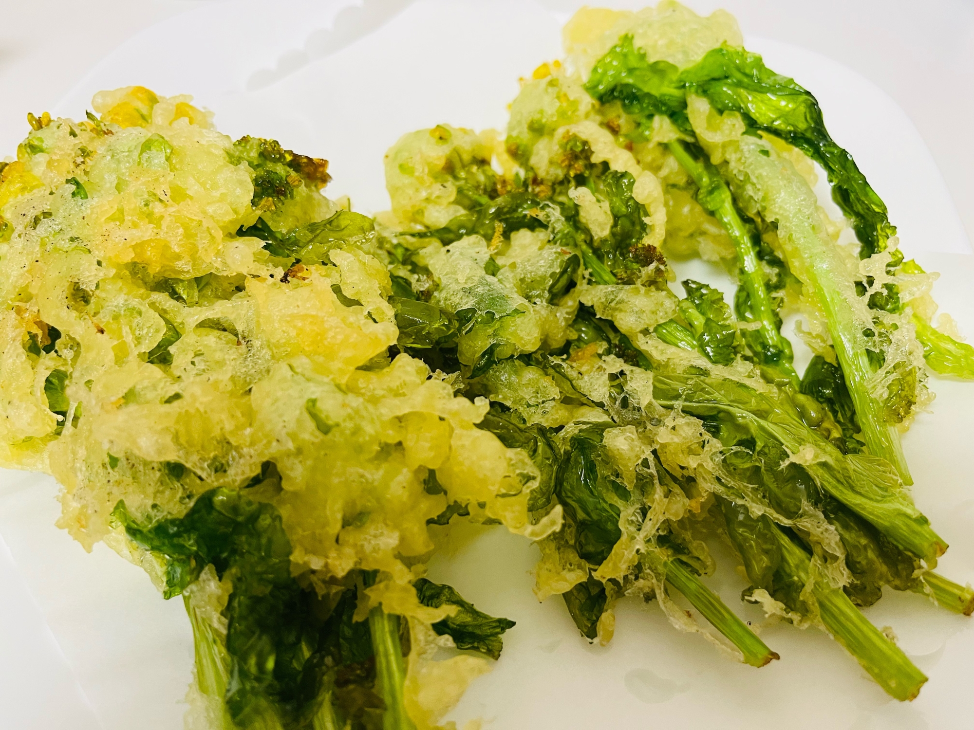 冷めてもサクサク 菜の花の天ぷら レシピ 作り方 By くーみー 楽天レシピ 冷めてもサクサク 菜の花の天ぷら レシピ 作り方 By くーみー 楽天レシピ