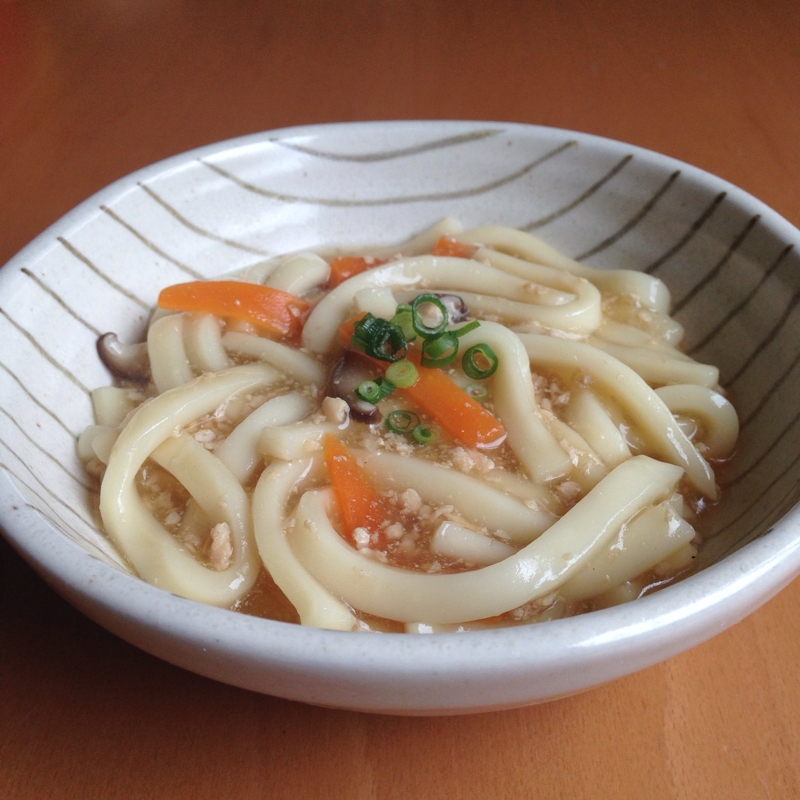 そぼろあんかけ煮うどん♪