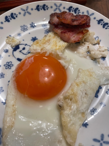 半熟目玉焼きの作り方