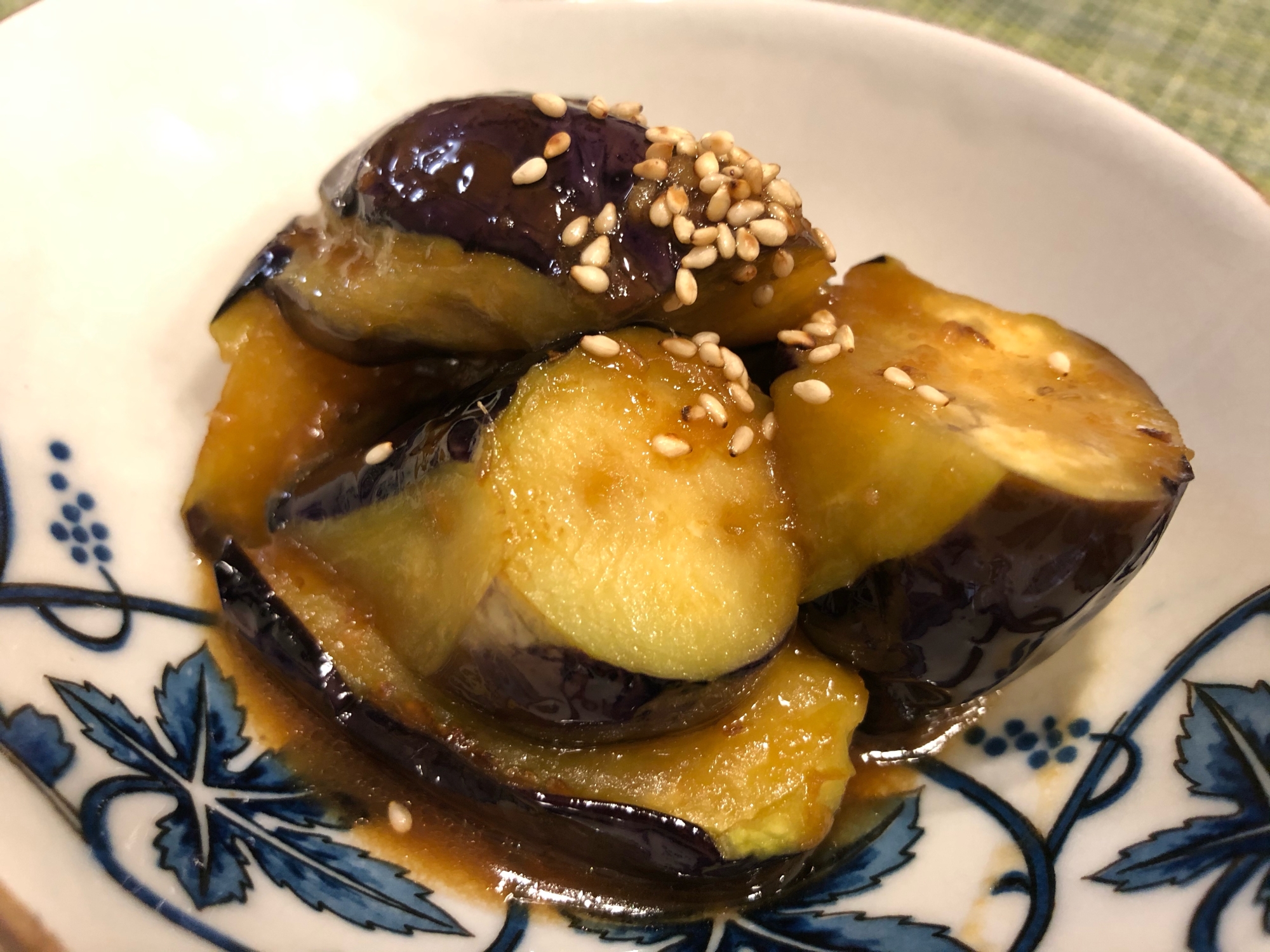 簡単副菜♫なすと生姜の照り焼き