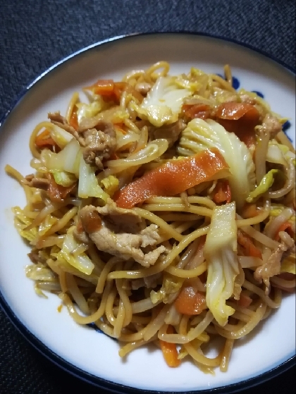 スパイシー！シンガポール風カレー焼きそば